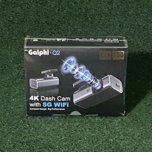 Q2 Black 4K Dash Cam with 5G WiFi